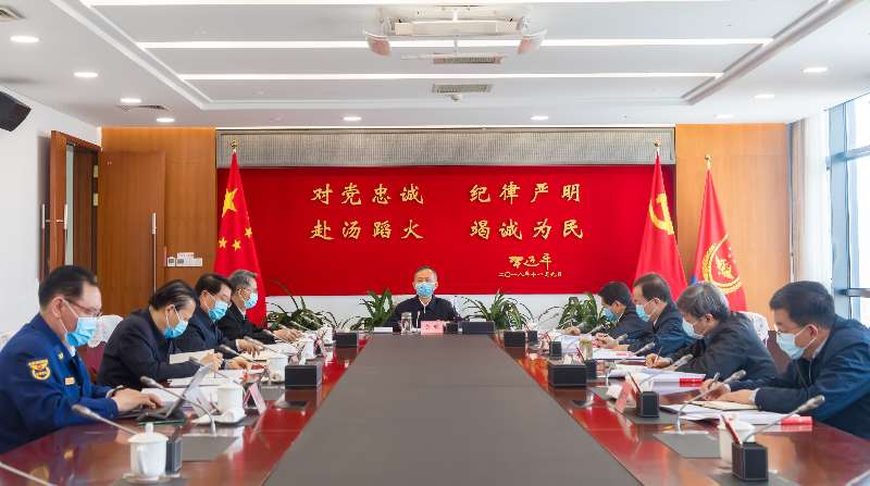和美女操逼网站黄明在应急管理部党委会上强调 着力加强党委班子自...